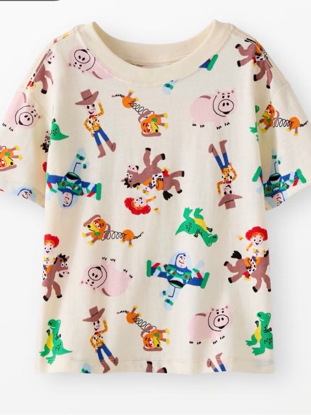 Hanna Andersson x Toy Story 5 Character Short Sleeve Tee size 5